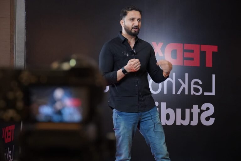 Sumit Dubey at an event